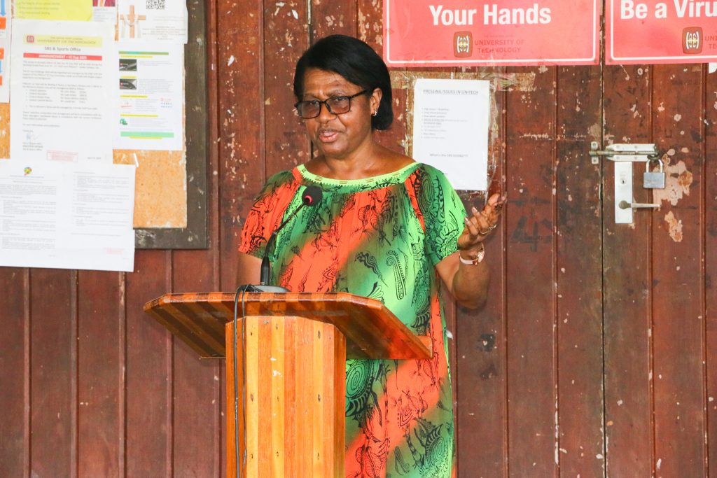 Mrs Veronica Thomas, UNITECH Registrar and Senior Executive Management Team