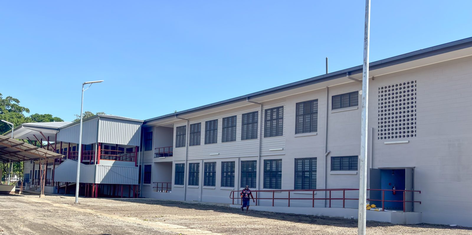 100-bed female dormitory at Papua New Guinea University of Technology.